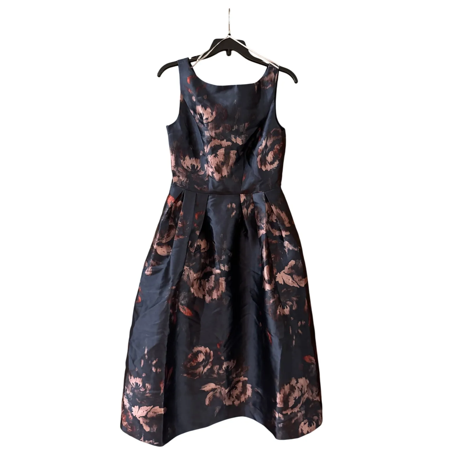 Kay Unger Elsa Floral Tea Length Dress - Image 7