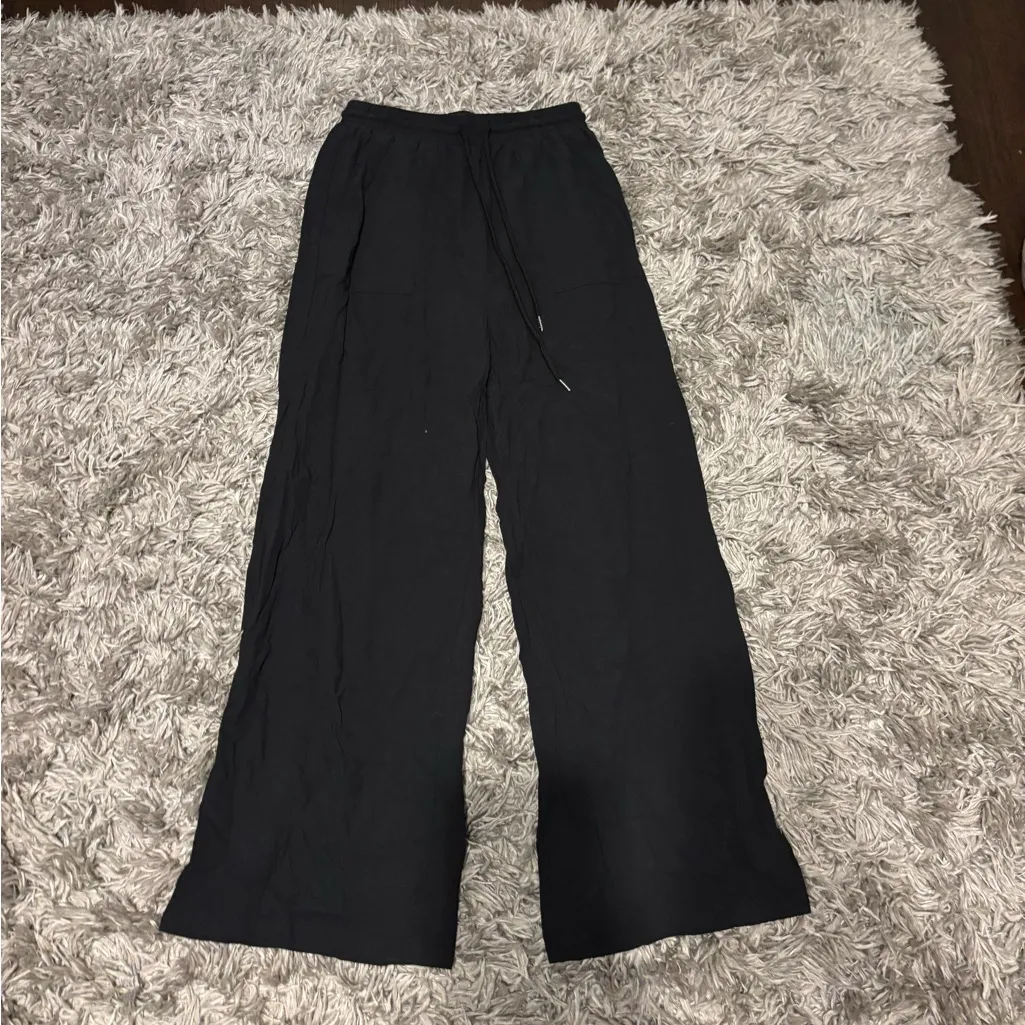 Black Wide leg Pants - Image 4