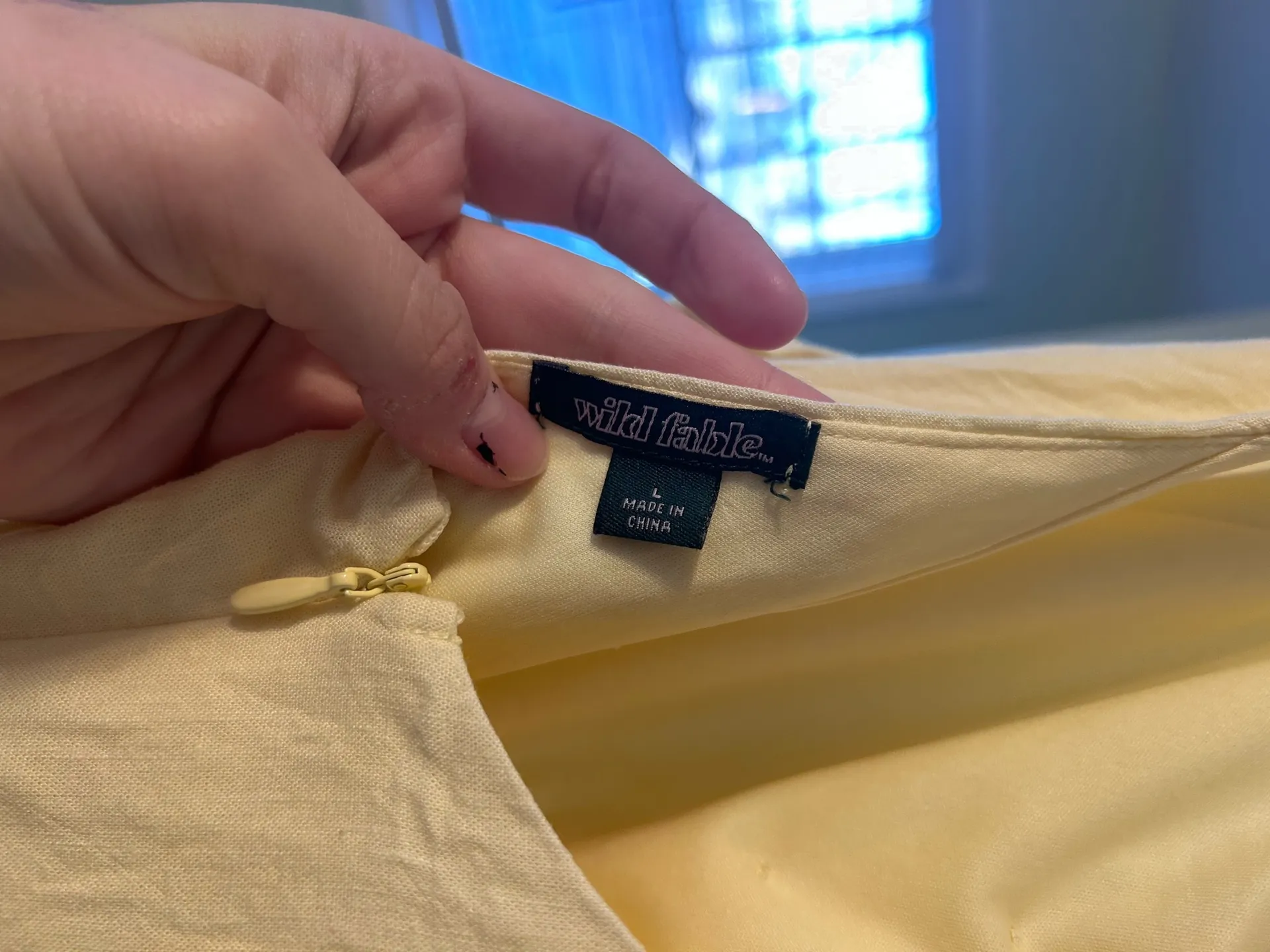 Wild Fable  Yellow Dress - Image 3