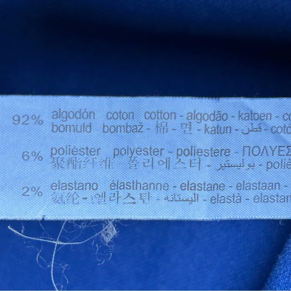 NEW ZARA blue bandeau denim strapless mini dress women’s size medium - Image 8