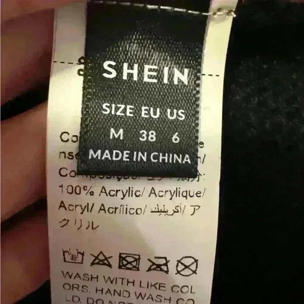 Women’s Black&Tan SHEIN Sweater - Image 3