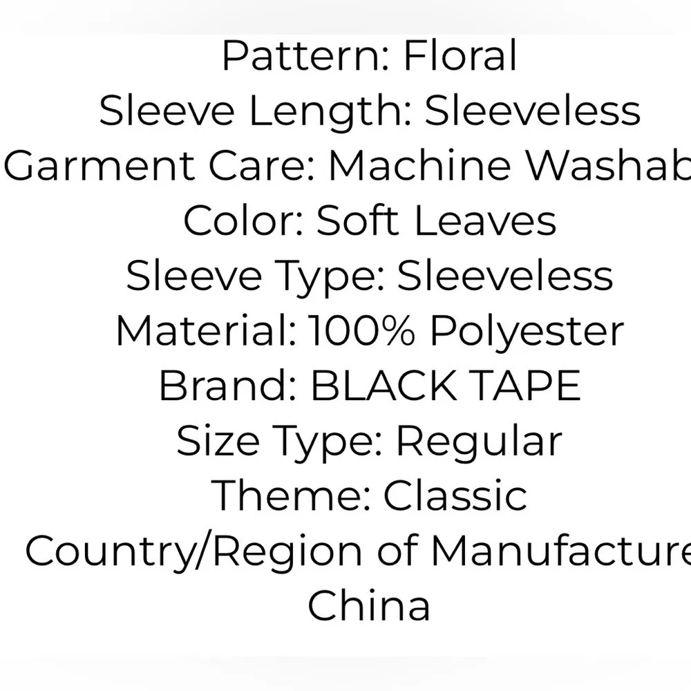 Black Tape soft leaves floral smocked midi dress with tiered ruffle. Size S.NWT. Blue - Image 6