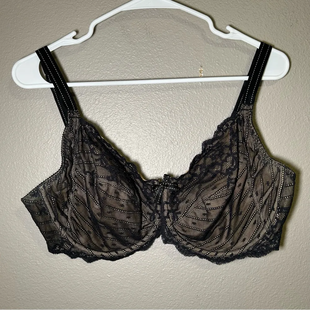 Chantelle Rive Gauche full coverage underwire bra women’s plus size 38DDD - Image 4