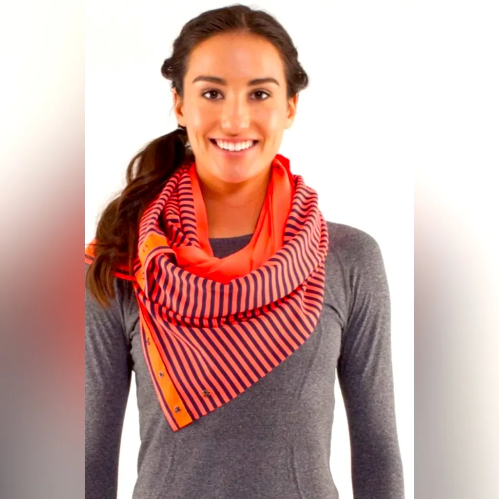 TWO Lululemon VINYASA wrap/ scarf/ cover ups 🧡🖤🧡🖤 - Image 2