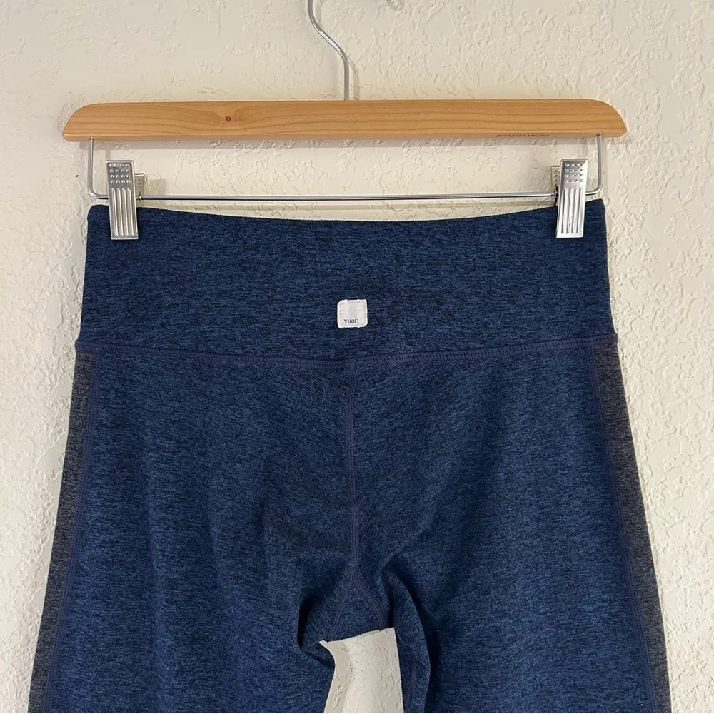 Asymmetric High Rise Colorblock Leggings - Image 8