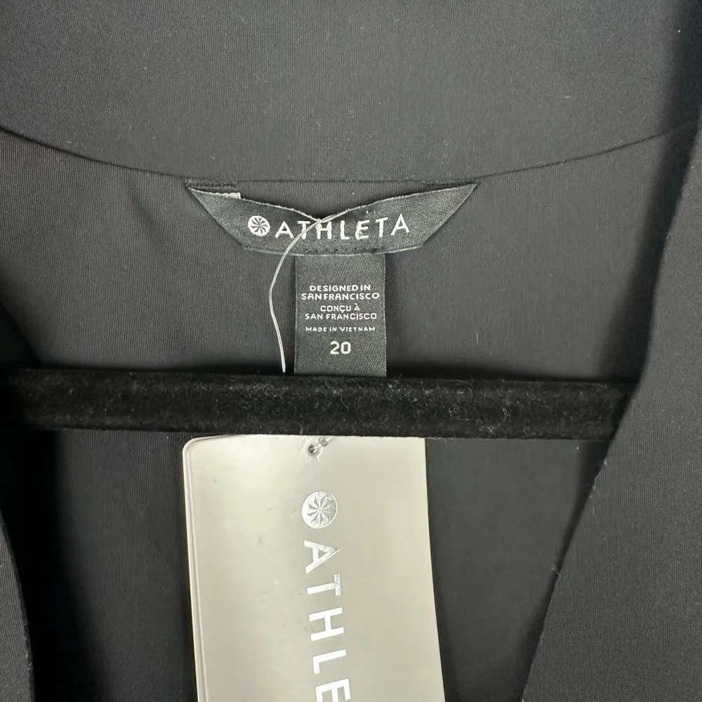 Athleta Avenue Blazer Black NWT Size 20 - Image 11