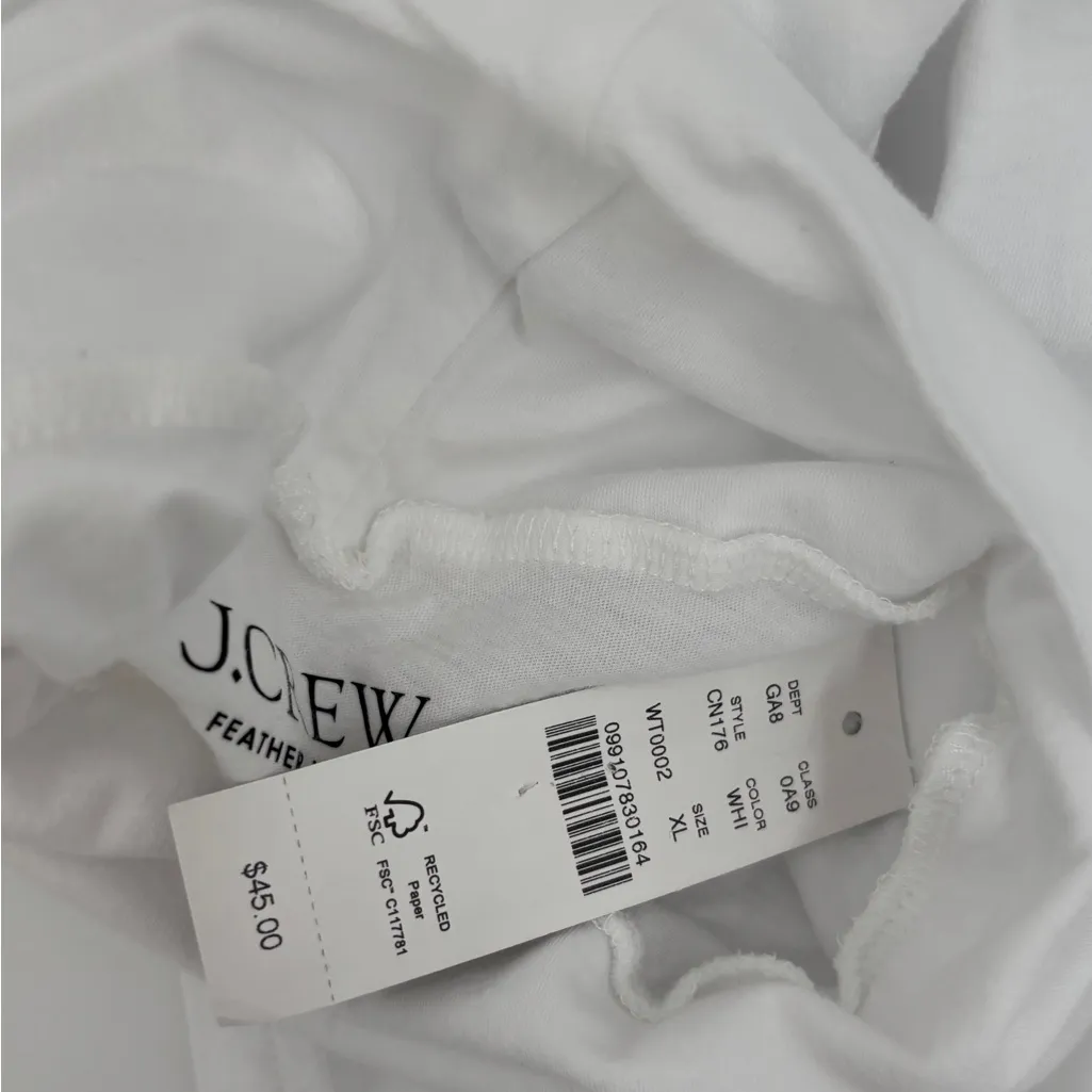 J.Crew  Feather jersey turtleneck - Image 4