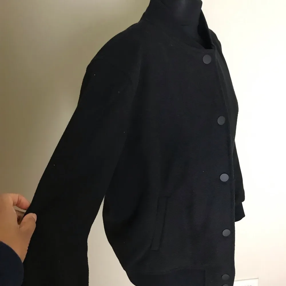 Future Collective Black Bomber Jacket - Image 5