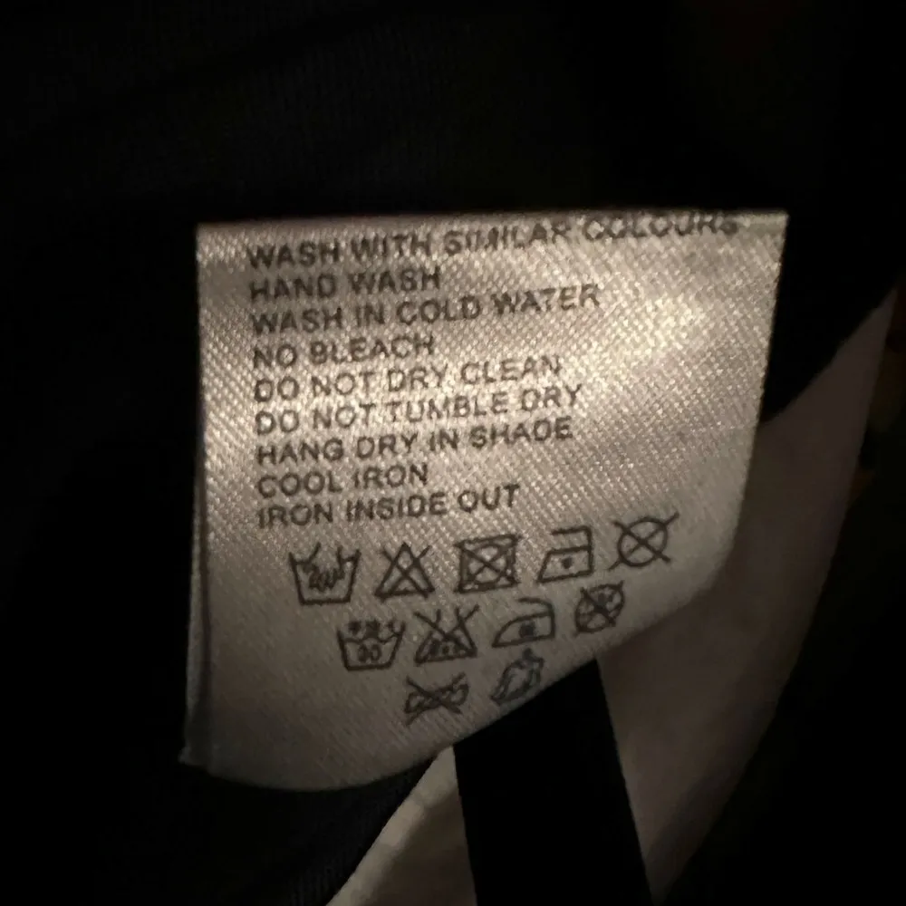 Little Lies Dress Womens Medium Black Linen Blend Slip Slit Dark Academia Casual - Image 11