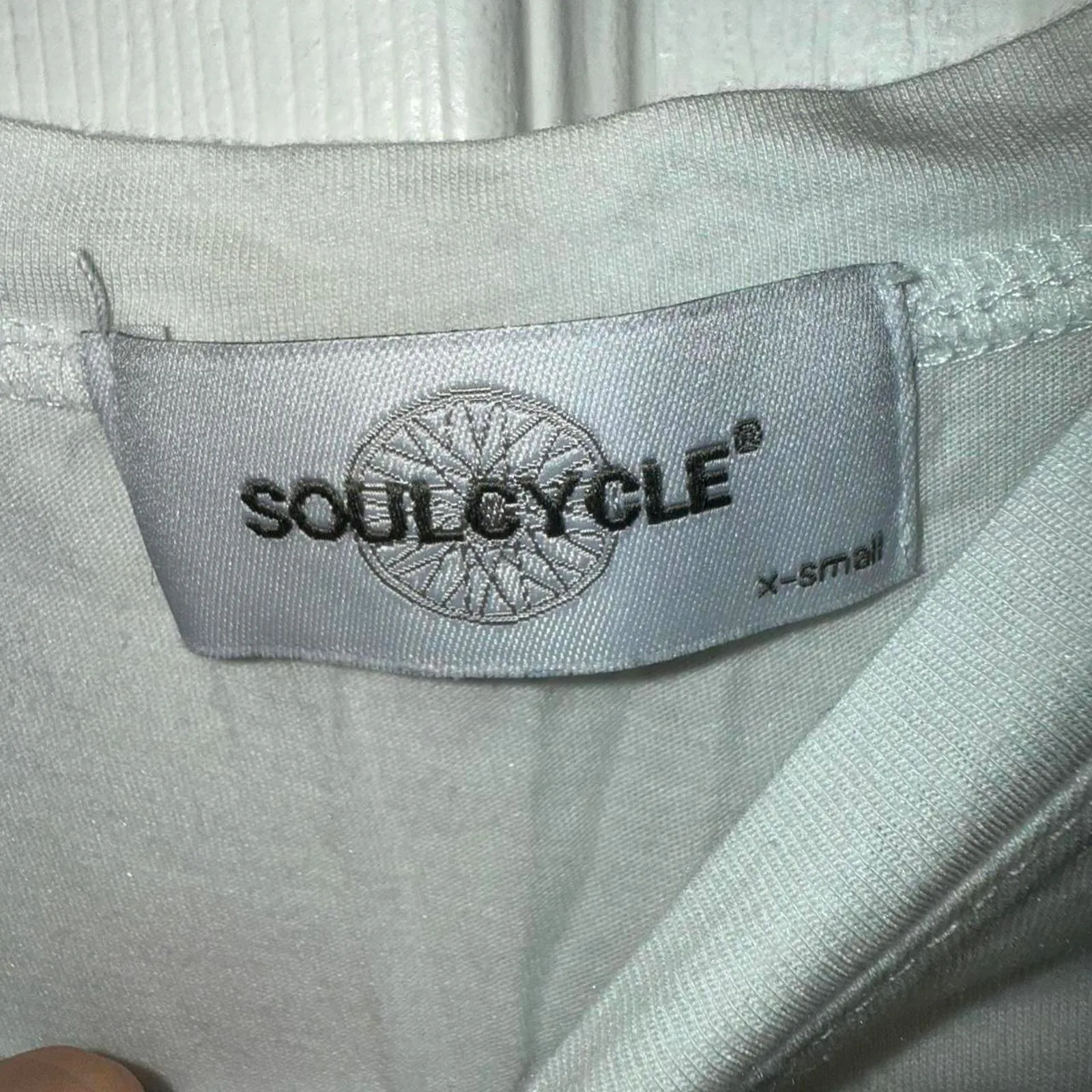 White and grey Philadelphia soul cycle tank top #philadelphia #soulcycle Size XS - Image 3
