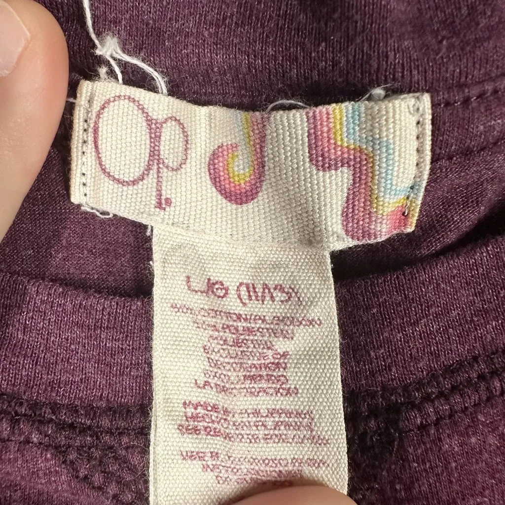 Op California Pullover Womens Large Round Neck 3/4 Sleeve Surf Graphic Pocket - Image 4