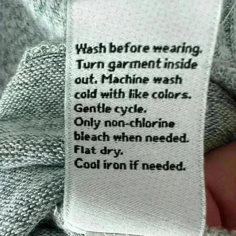 Nine West Heather Blue Cowl Neck Sweater Size L - Image 3