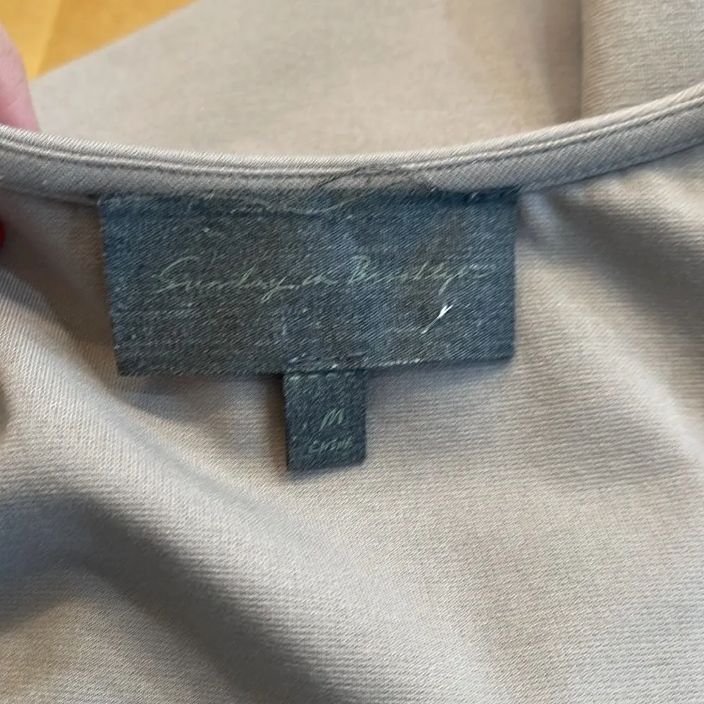 Sunday in Brooklyn Anthropologie Sleeveless Laser Cut Top - Image 3