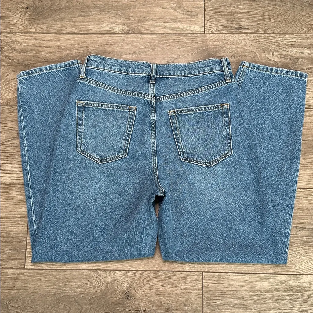 Boden High Rise Barrel Ankle Blue Jeans Size 28 - Image 5