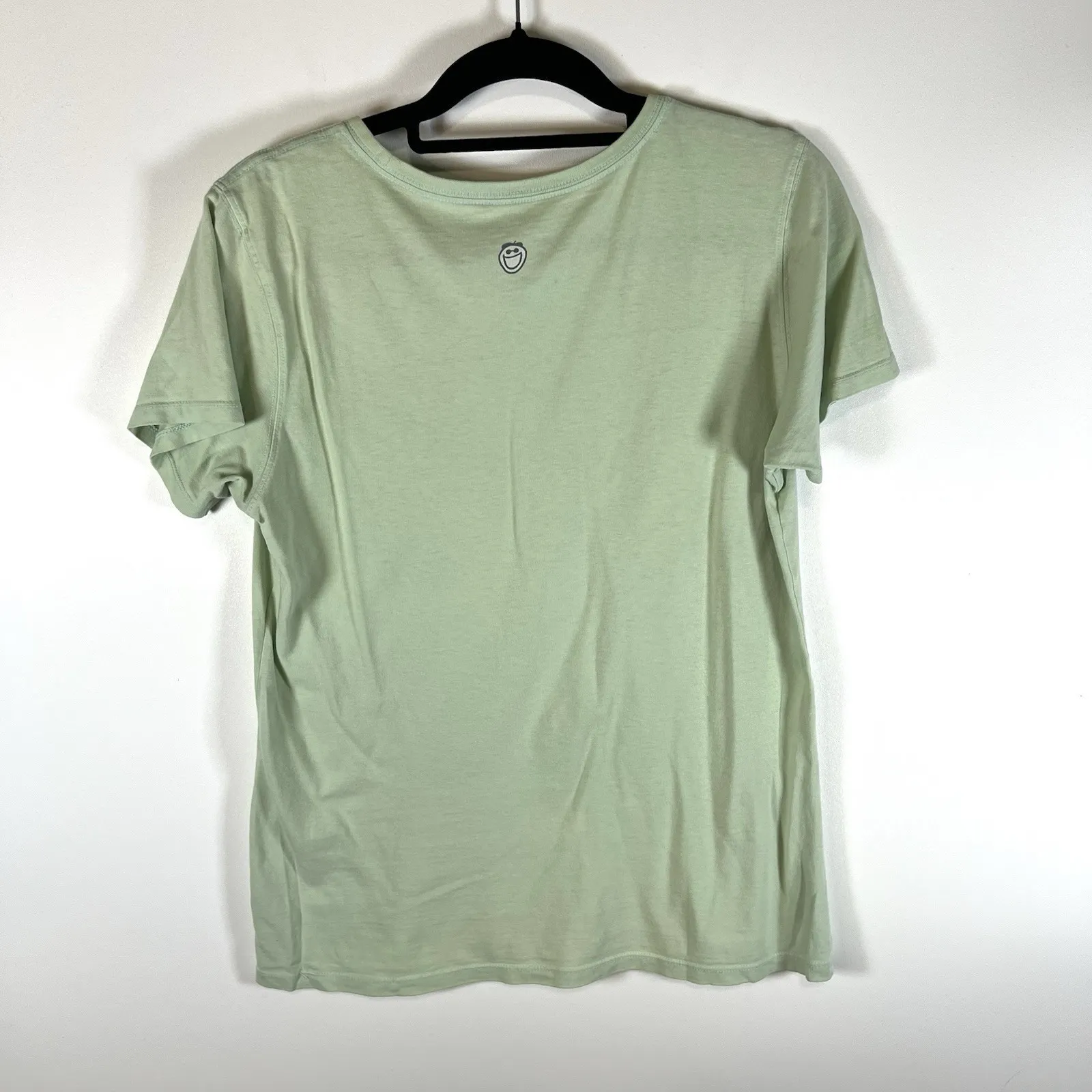 Life Is Good Shirt Womens M Green I Like It Here Beach Lounge Chair Classic‎ Fit - Image 6