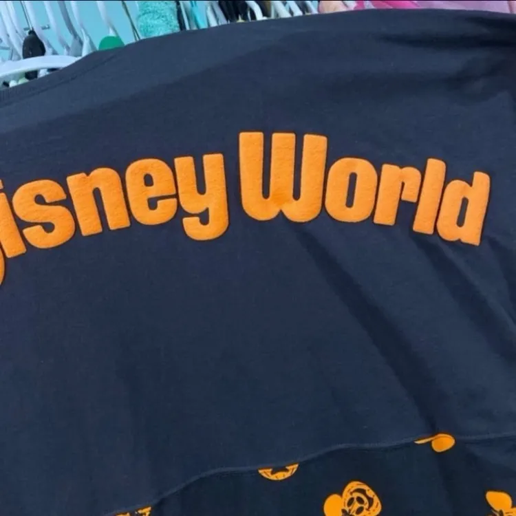 Disney parks Halloween pumpkin Mickey & Minnie Mouse glowing spirit jersey nwt - Image 5