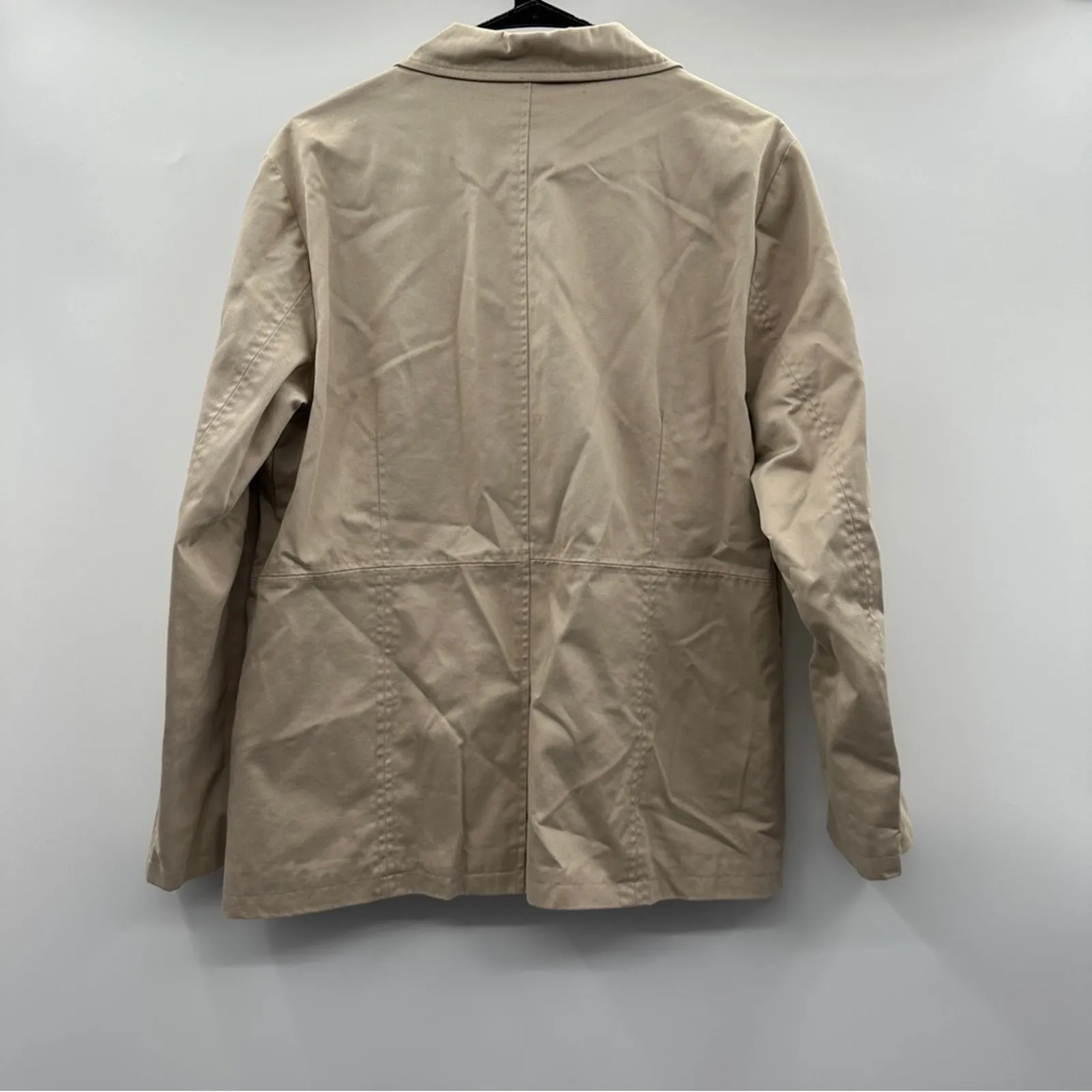 National Geographic Khaki Long Sleeve‎ Button Up Jacket Size XL - Image 4