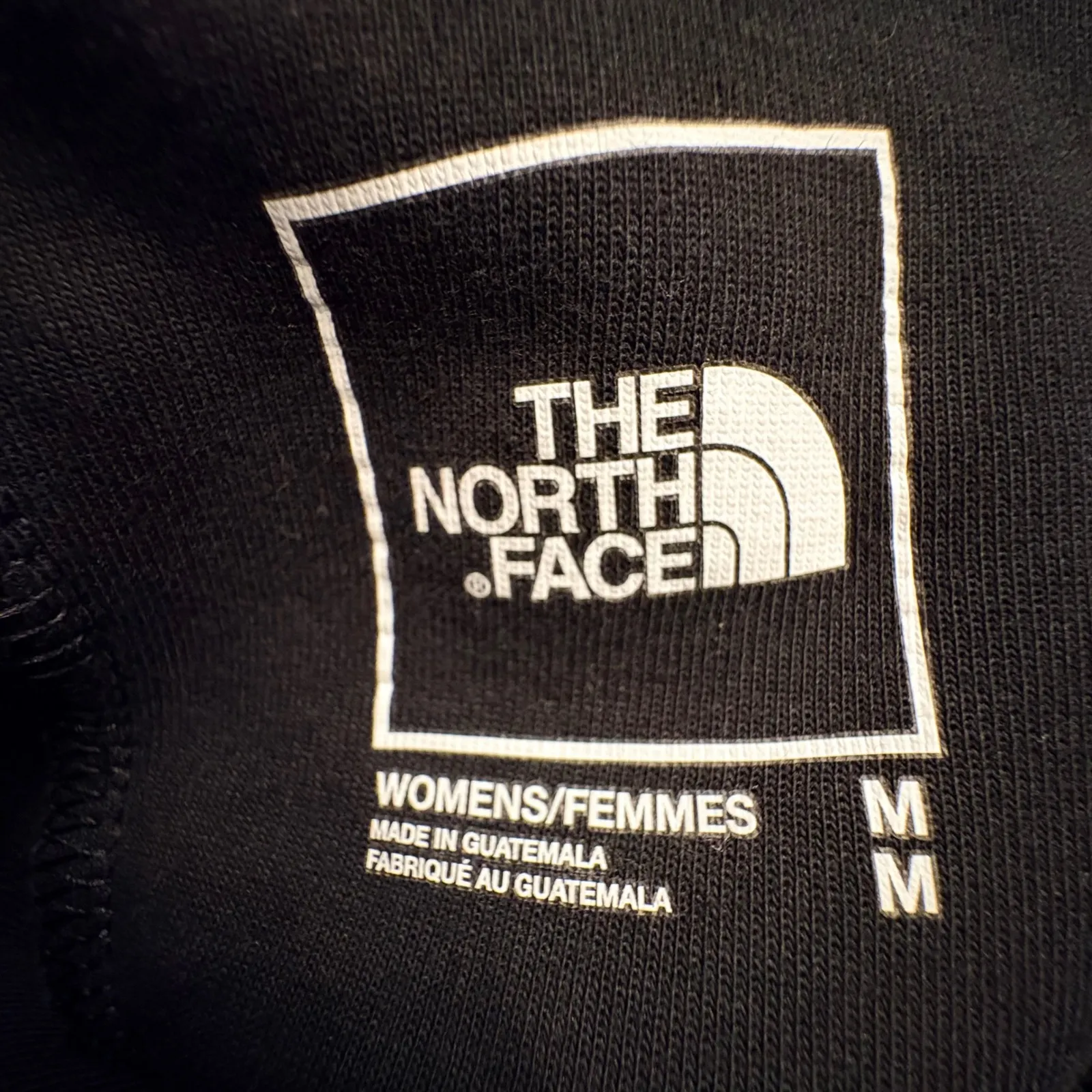 The North Face Mock Neck Long Sleeve Pullover Sweatshirt Black Women's Med - Image 5