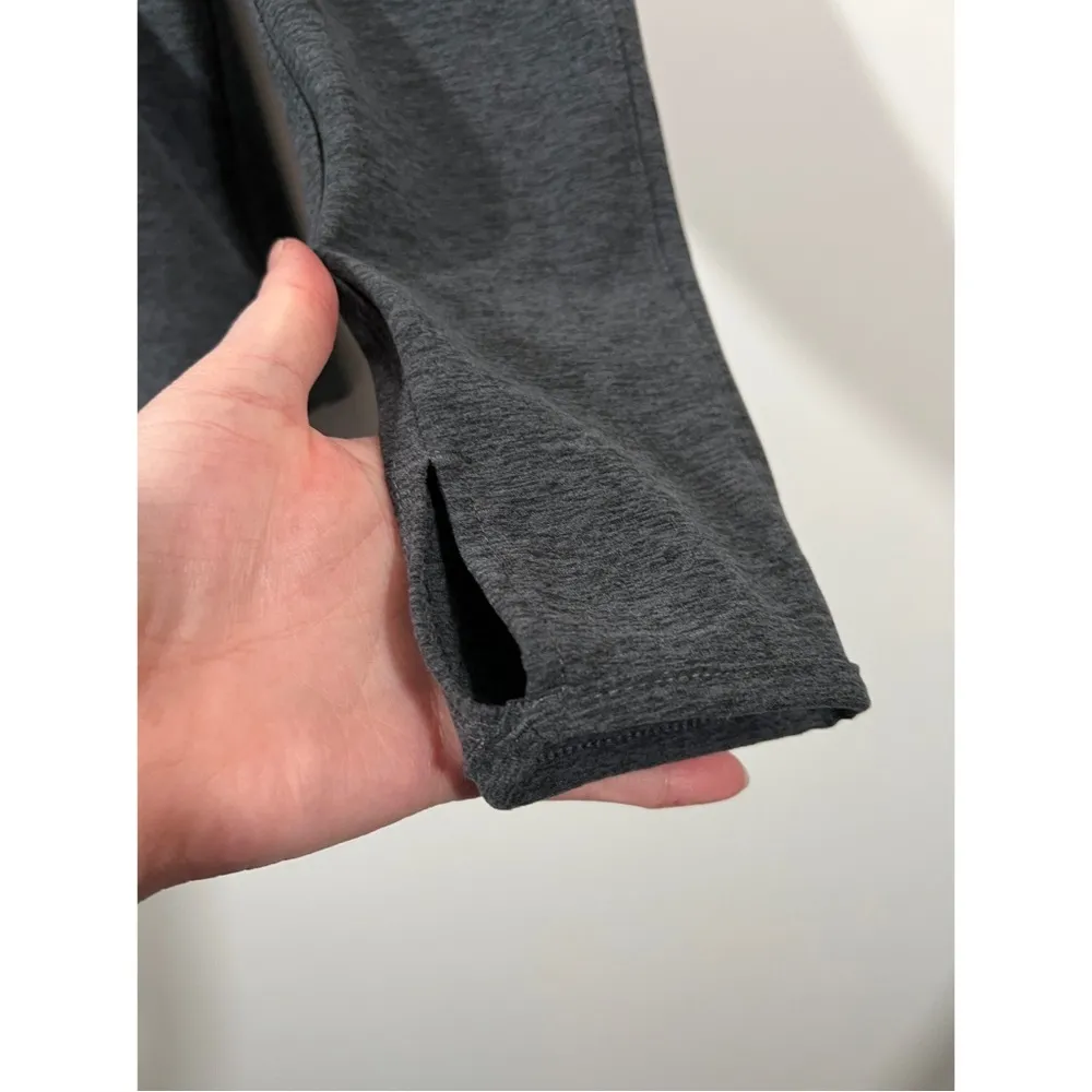 Yogalicious Lux Active Jacket in Dark Heather Gray Size Medium - Image 6