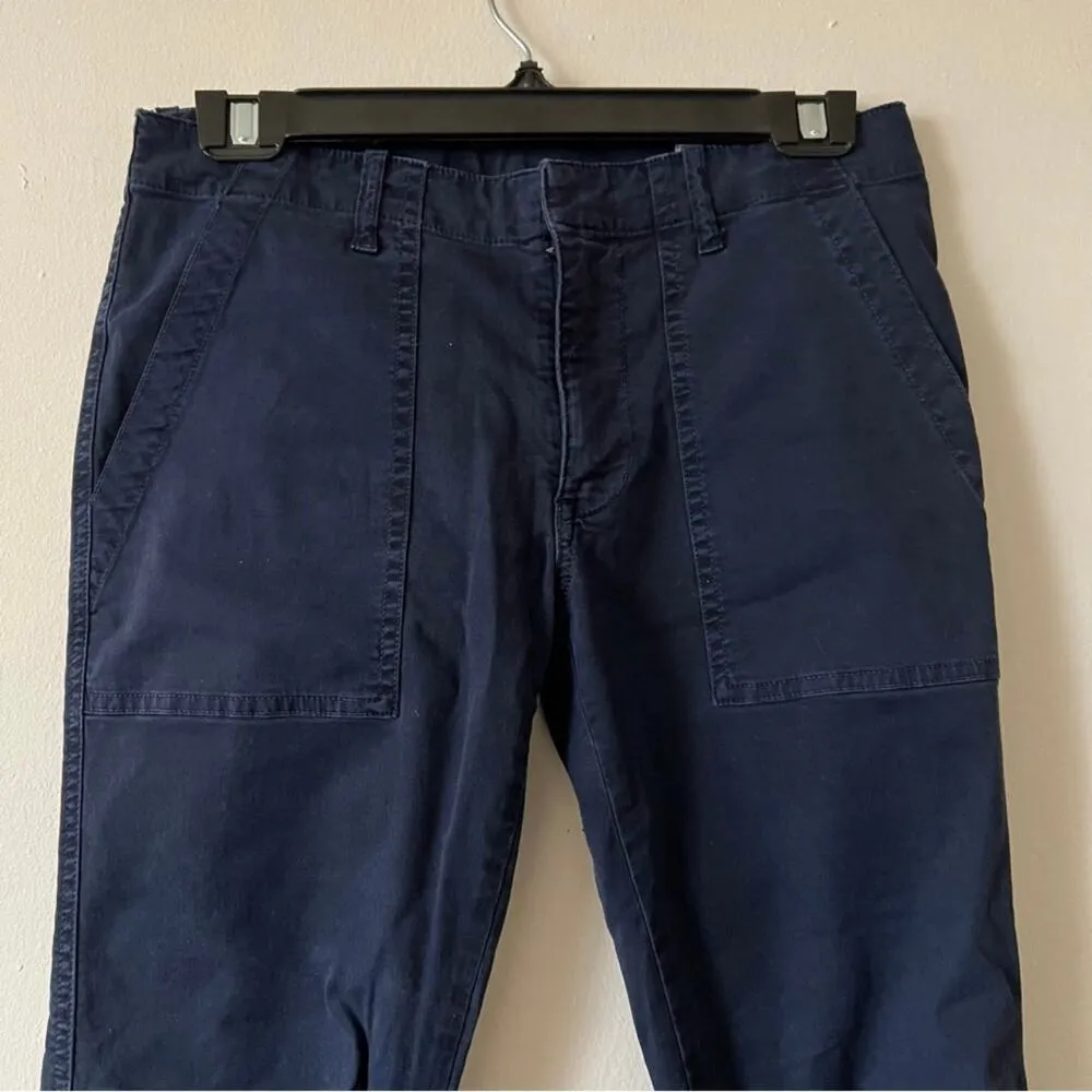 nili lotan cropped military pant dark blue size 2 DR - Image 3