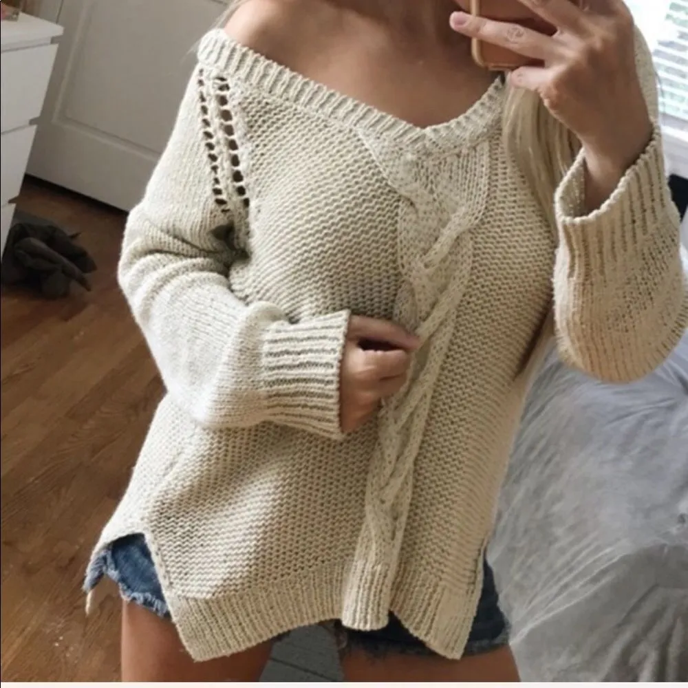 ✨ Zara Cable Knit Sweater✨ - Image 7