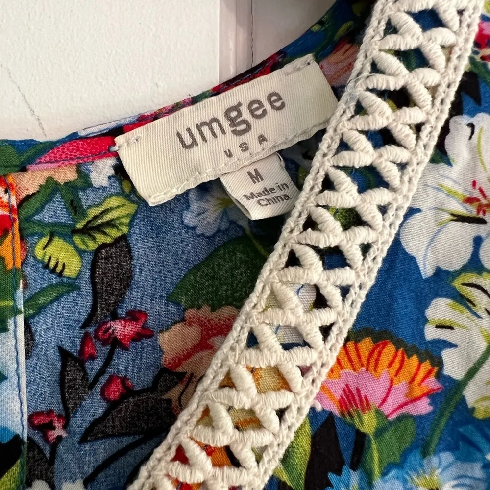 Umgee Floral Print Dress - Image 2