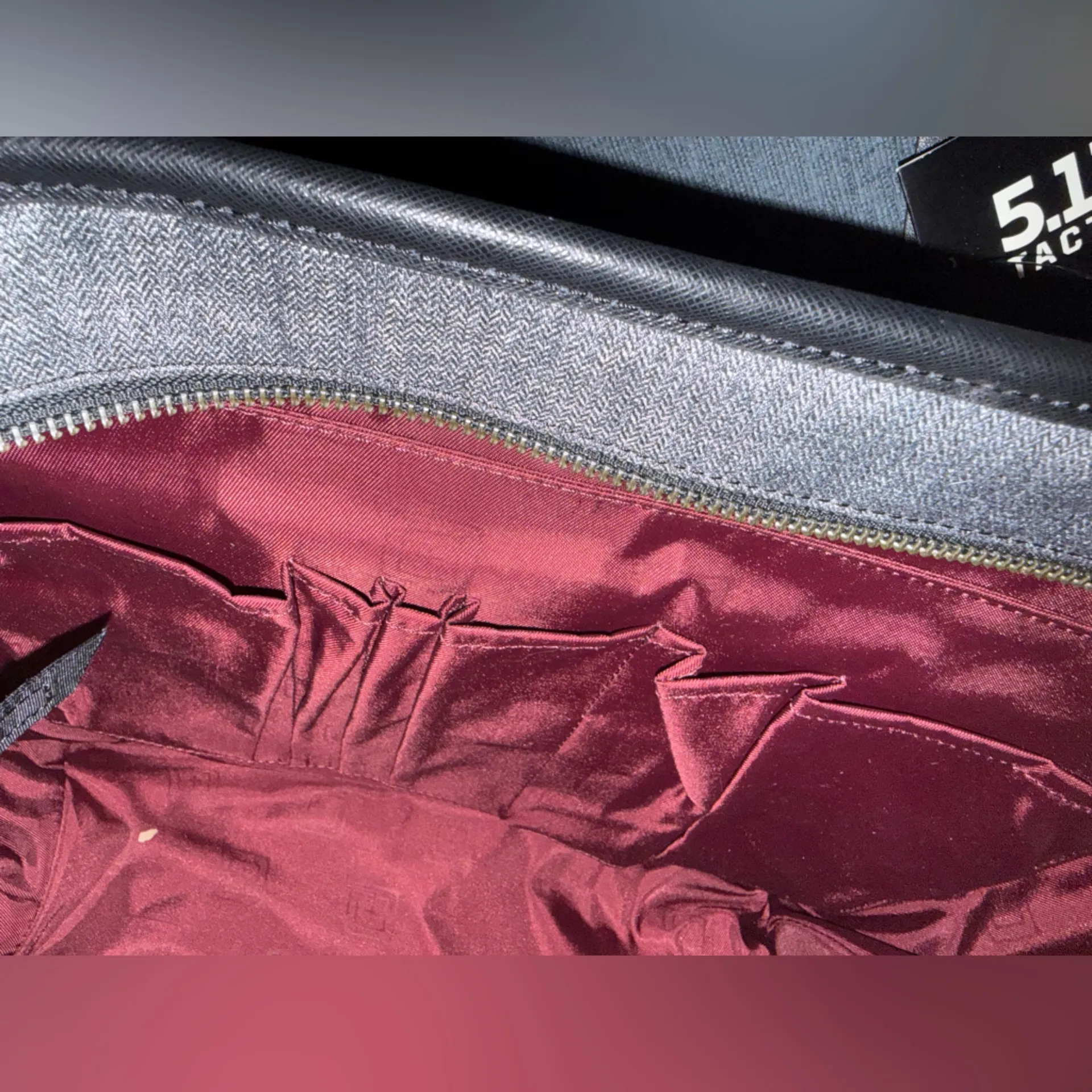 NWT 5.11 Tactical Lucy Tote Woman’s Black and Gray Carrying Bag - Image 8