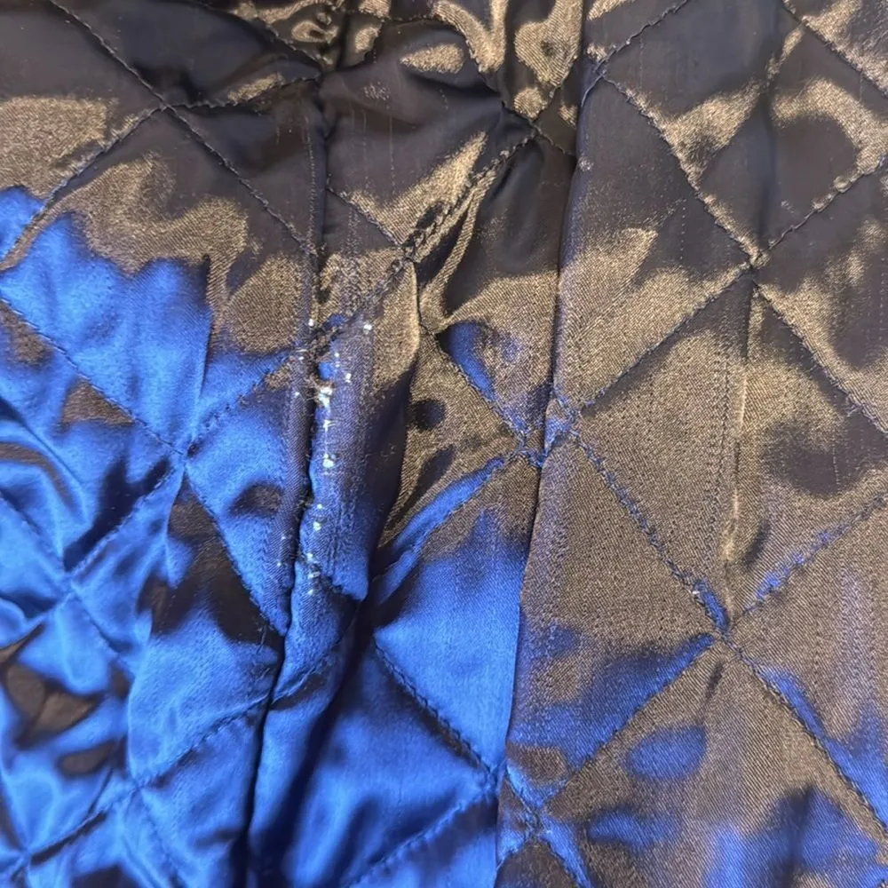 Georgetown leather design ladies soft leather jacket coat size small Y2K retro Purple - Image 12