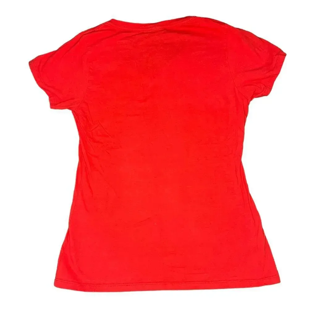 Fanatics Women's Small Maryland Terrapins‎ Red V-Neck Short Sleeve T-Shirt - Image 4