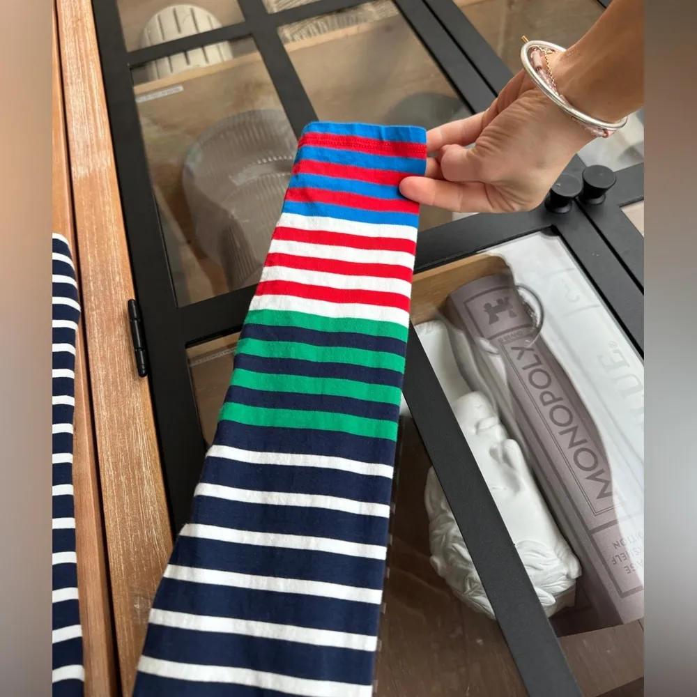 Boden Ella Long sleeve tee top sweater boatneck striped Bretonfrench navy cotton Blue - Image 9