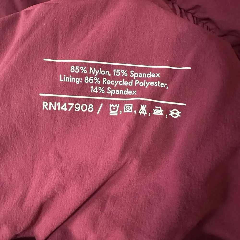 Outdoor Voices Women's Size Medium Pink Lightweight 1/4 Zip Pullover Windbreaker - Image 6