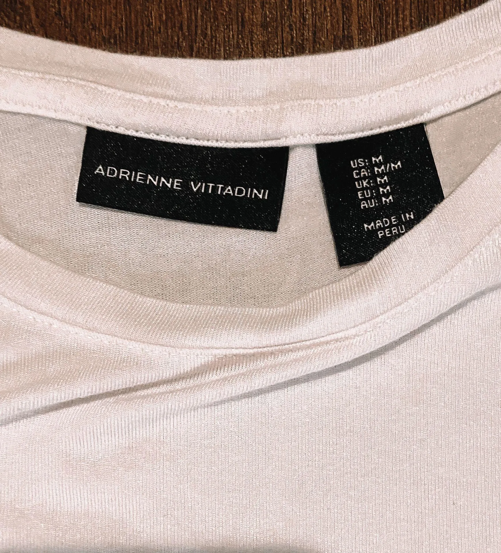 Adrienne Vittadini White Tanktop - Image 3