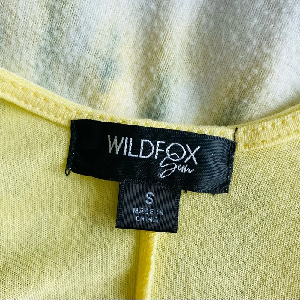 Wildfox 'I Was Made For Sunny Days' Swim Coverup Yellow Sz Small - Image 8