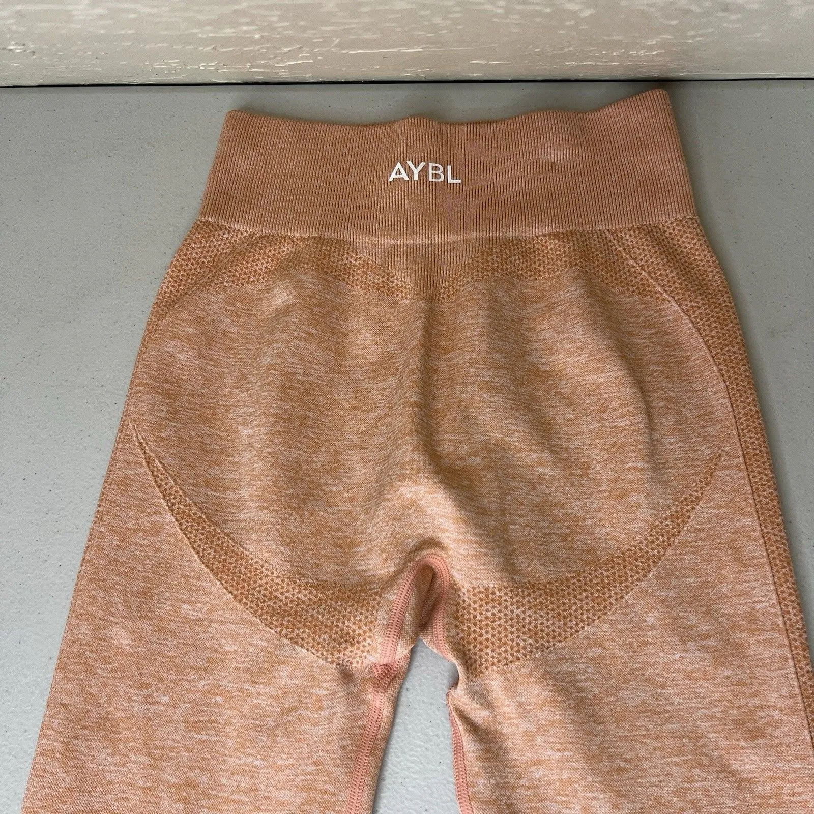 AYBL Motion Leggings Women’s‎ XS Peach Seamless Squat Proof Gym Hi Rise - Image 7