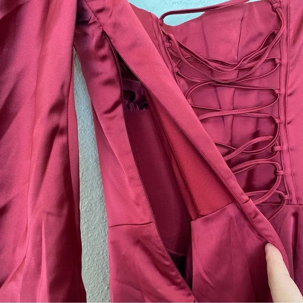 HOUSE OF CB 'Sebille' Ruby Corset Midi Dress NWOT‎ size M $285 - Image 14