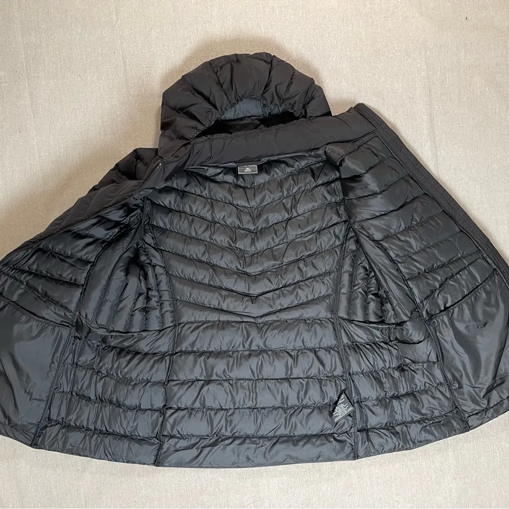 32 Degrees Heat | Black Lightweight Puffer Coat | XXL - Image 6