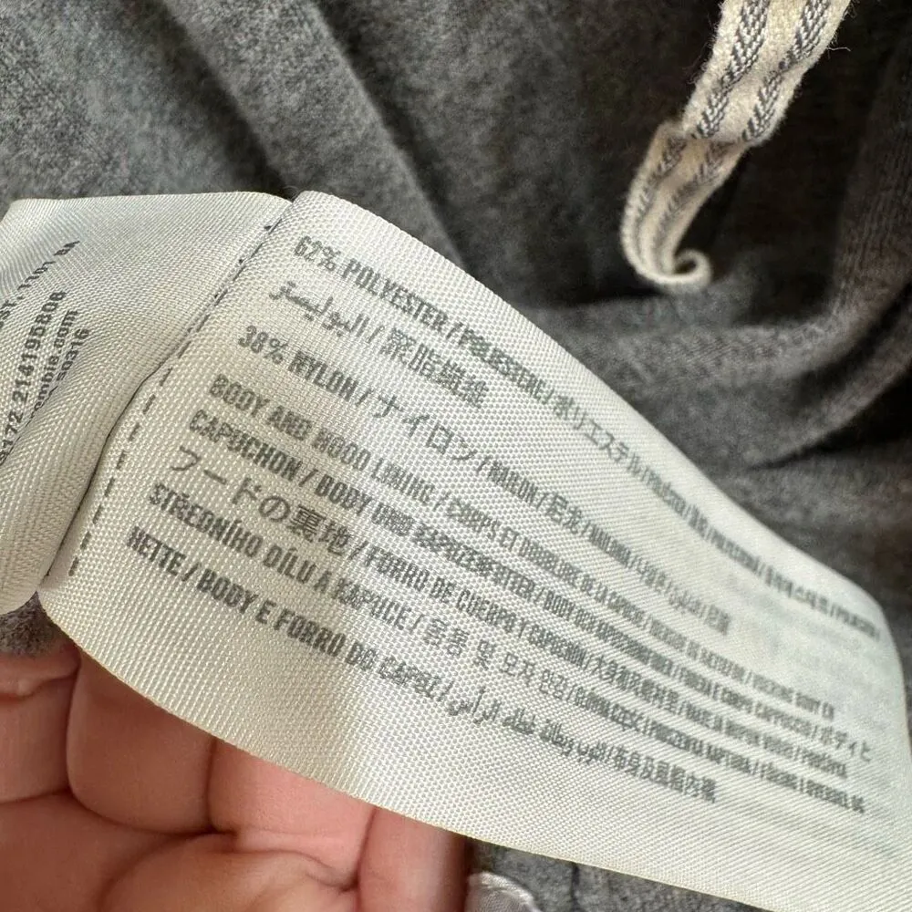 Vintage Y2K Abercrombie & Fitch Silky Gray Water Wind Resistant Light Jacket Sma - Image 12