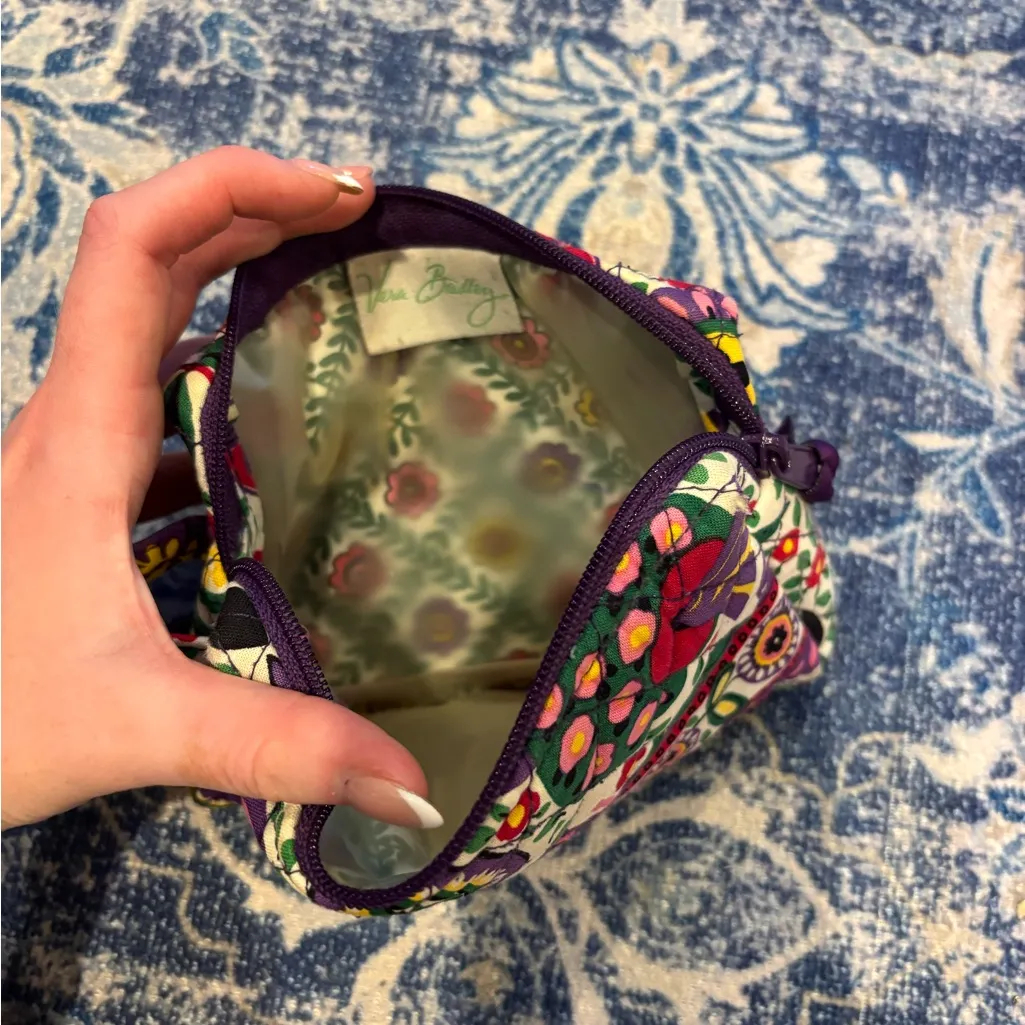 Vera Bradley Multicolor Floral makeup Bag - Image 2