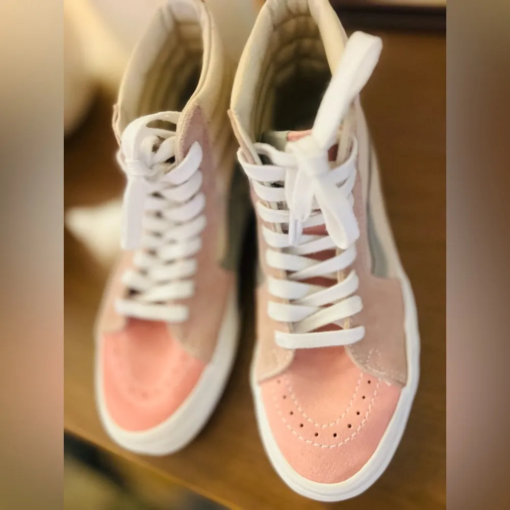 Vans Sk8 Hi Color Block Pink Multi Shoes unisex 
Mens size 6.0 women’s 7.5 - Image 5