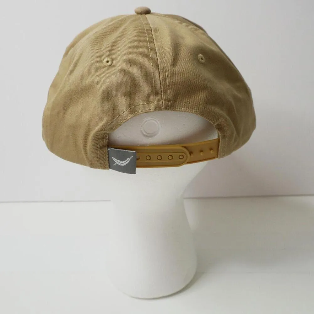Here and Now Rainbow Patch Camp Tan Baseball Cap Hat Trek Light Gear Free People - Image 3
