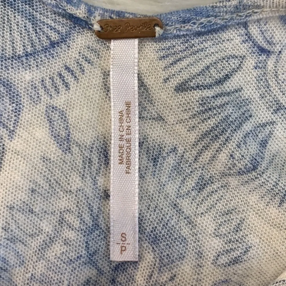 Free People tiered floral crochet lace swing tank - Image 5