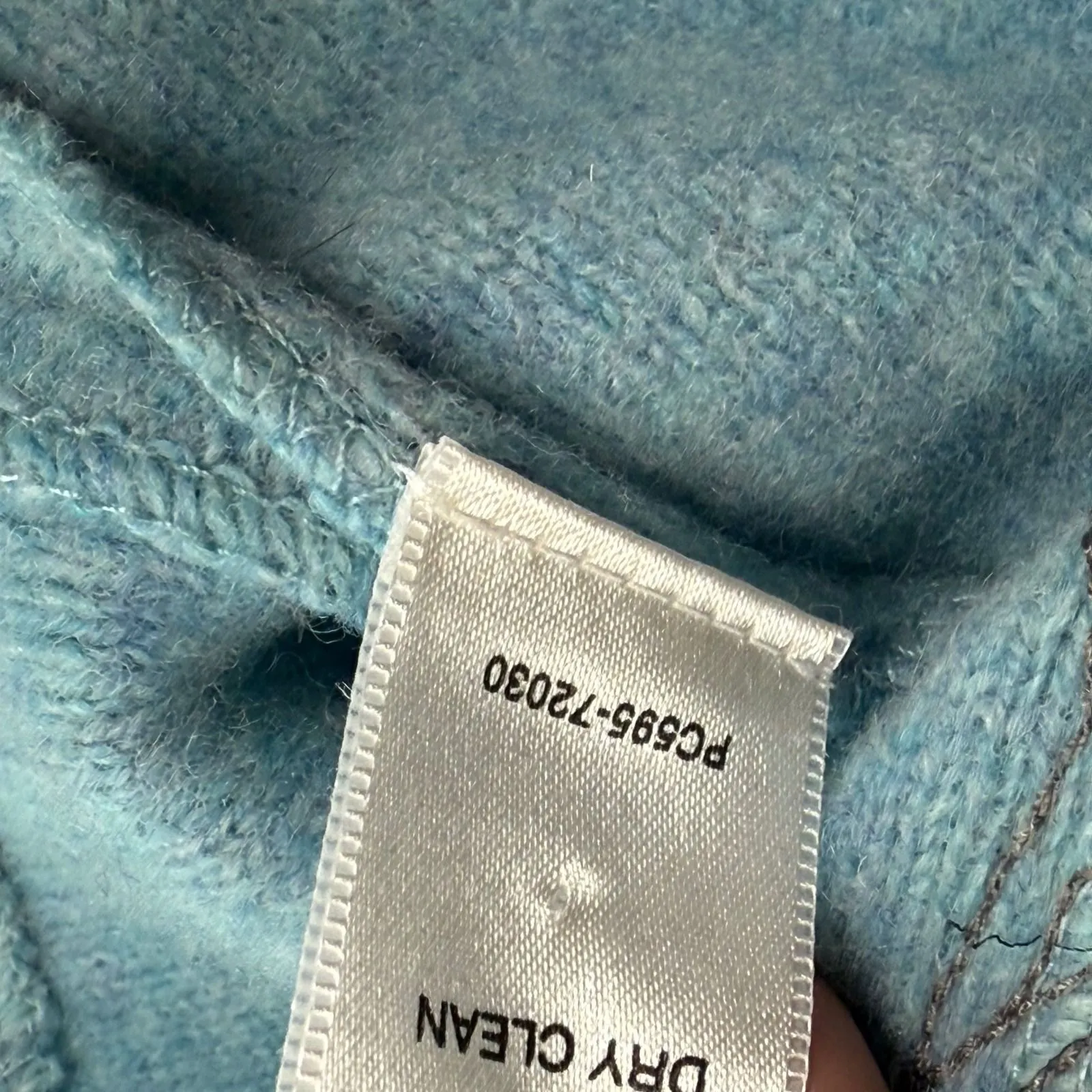 Pendleton Wool Cardigan Embroidered Button Front Sweater Jacket Petite L - Image 8