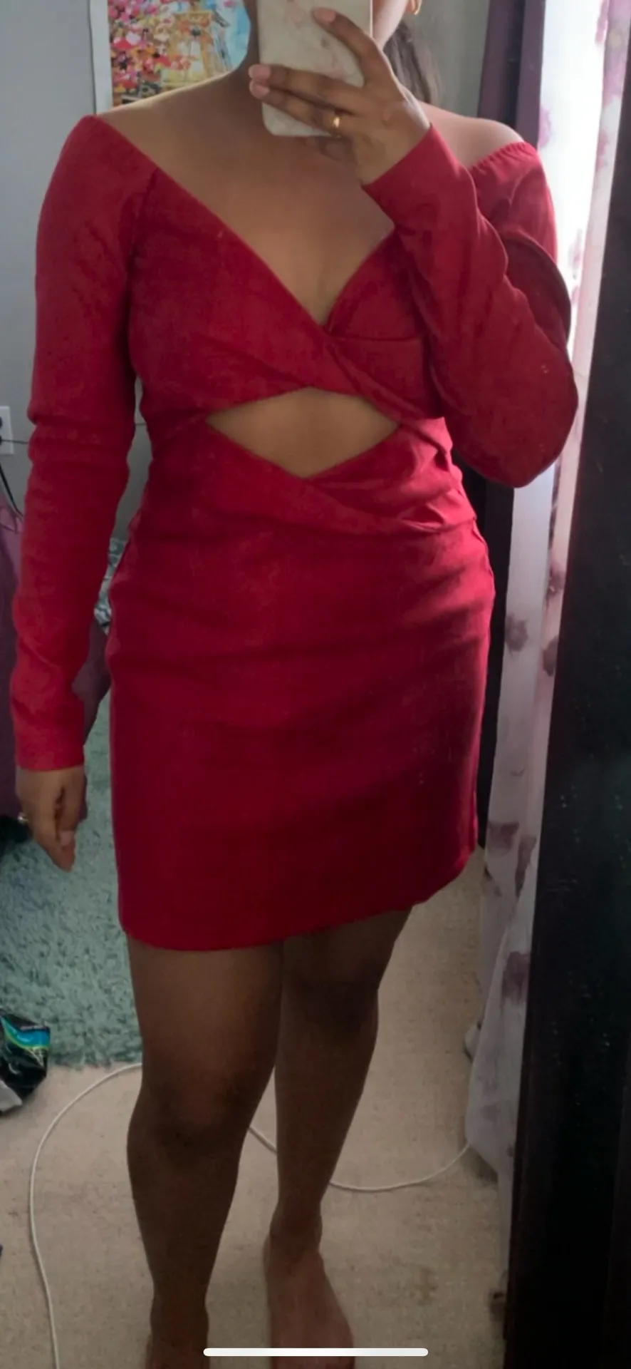 Revolve Pink Mini Dress - Image 2