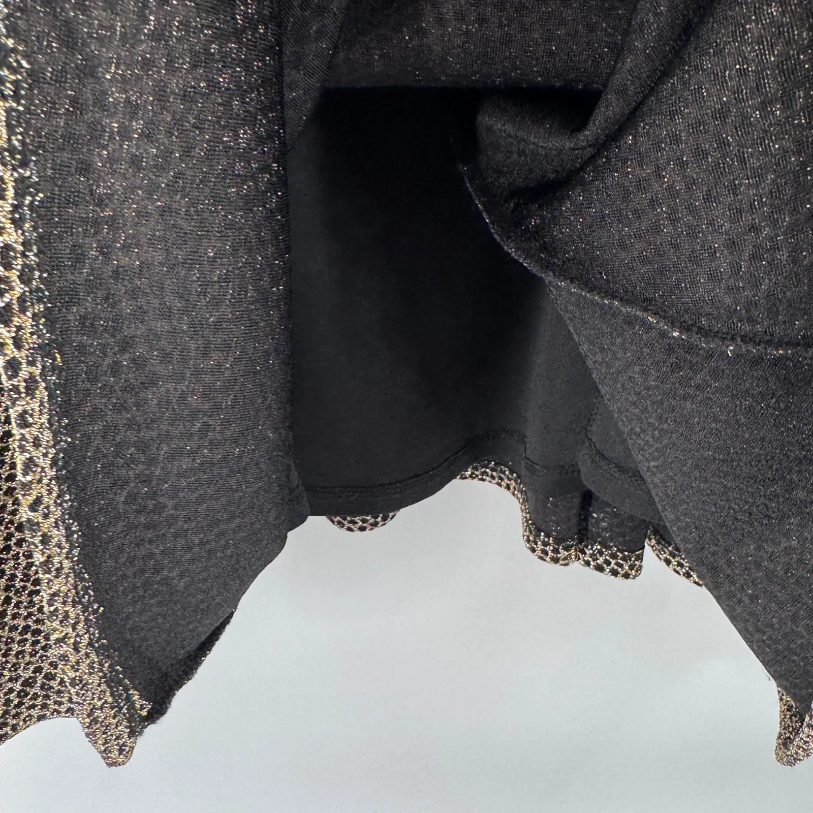 Torrid Festive Midi‎ Dress Gold Metallic Sleeveless A-Line Pockets 2x Lined - Image 10