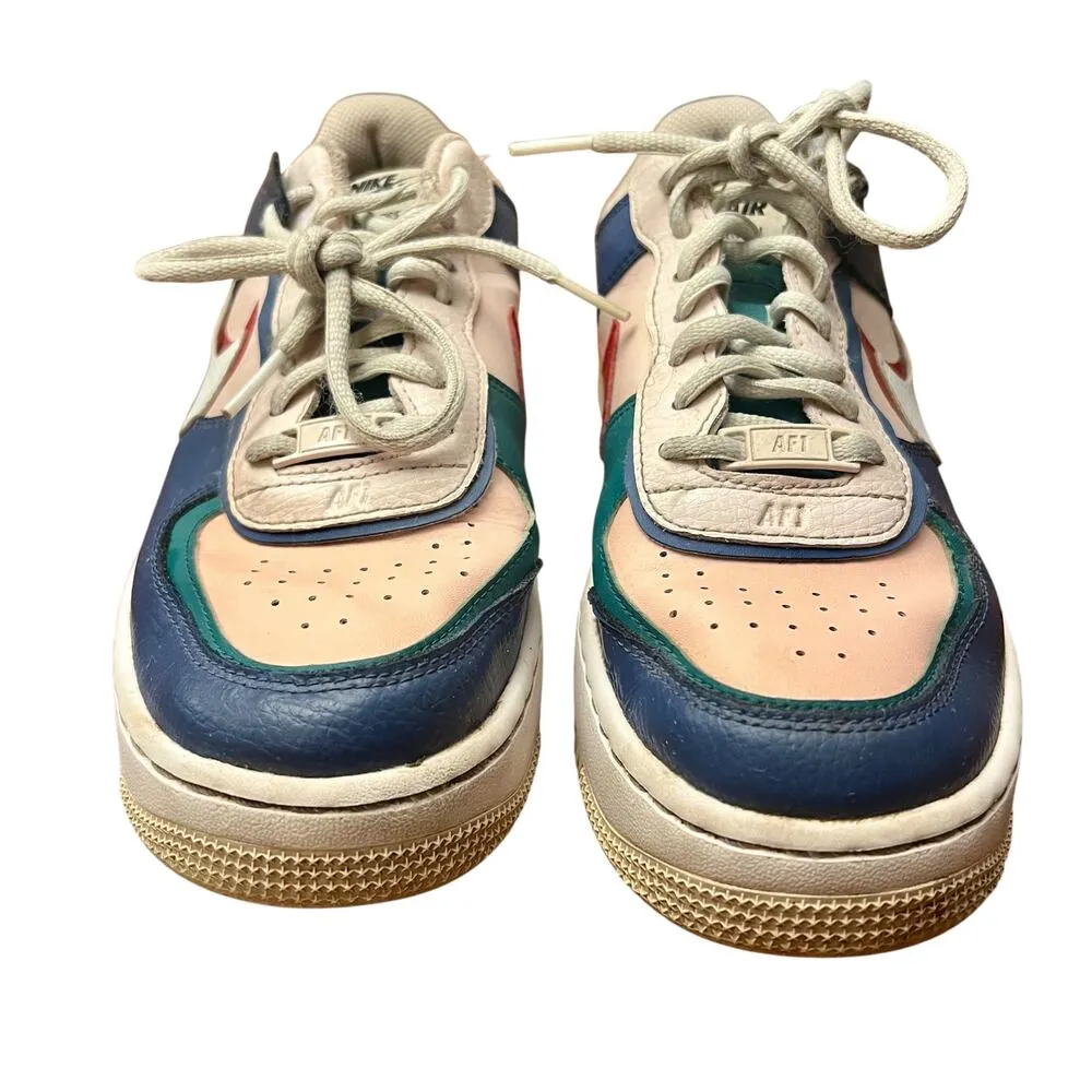 Nike Air Force 1 Shadow Mystic Navy Low Top Multi Sz 8 - Image 10