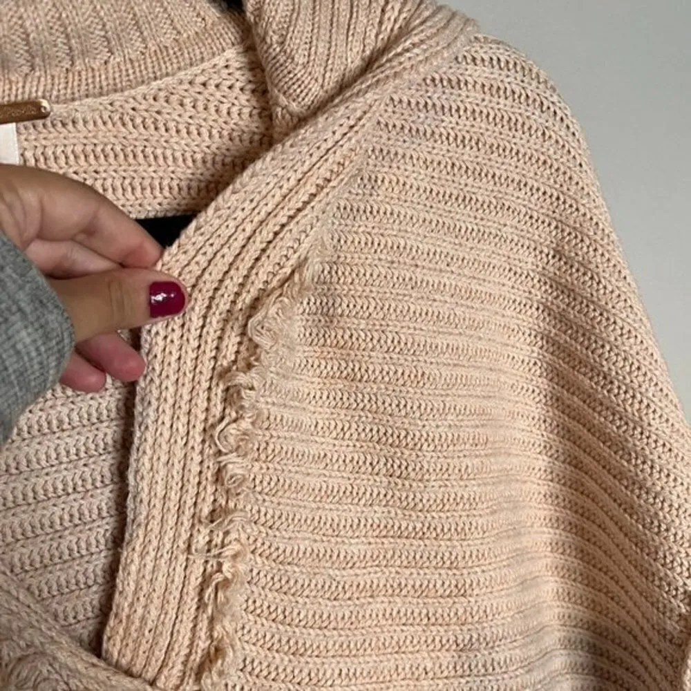 Free People Marlie blush pink ribbed sweater - Image 3