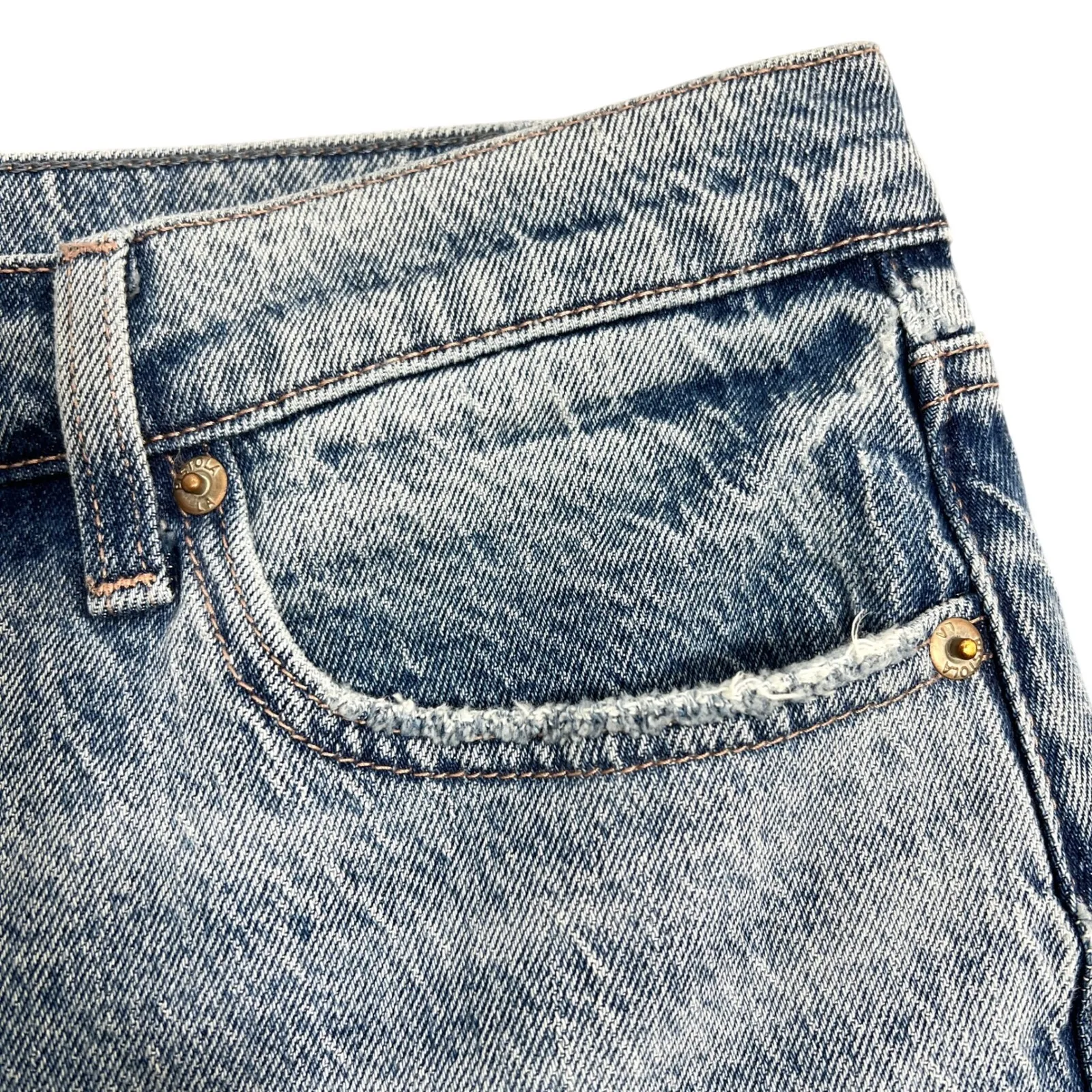 Pistola Lana High-Rise Ultra Wide Leg Jean Plus Sz 33" Petite Break Light Wash - Image 14