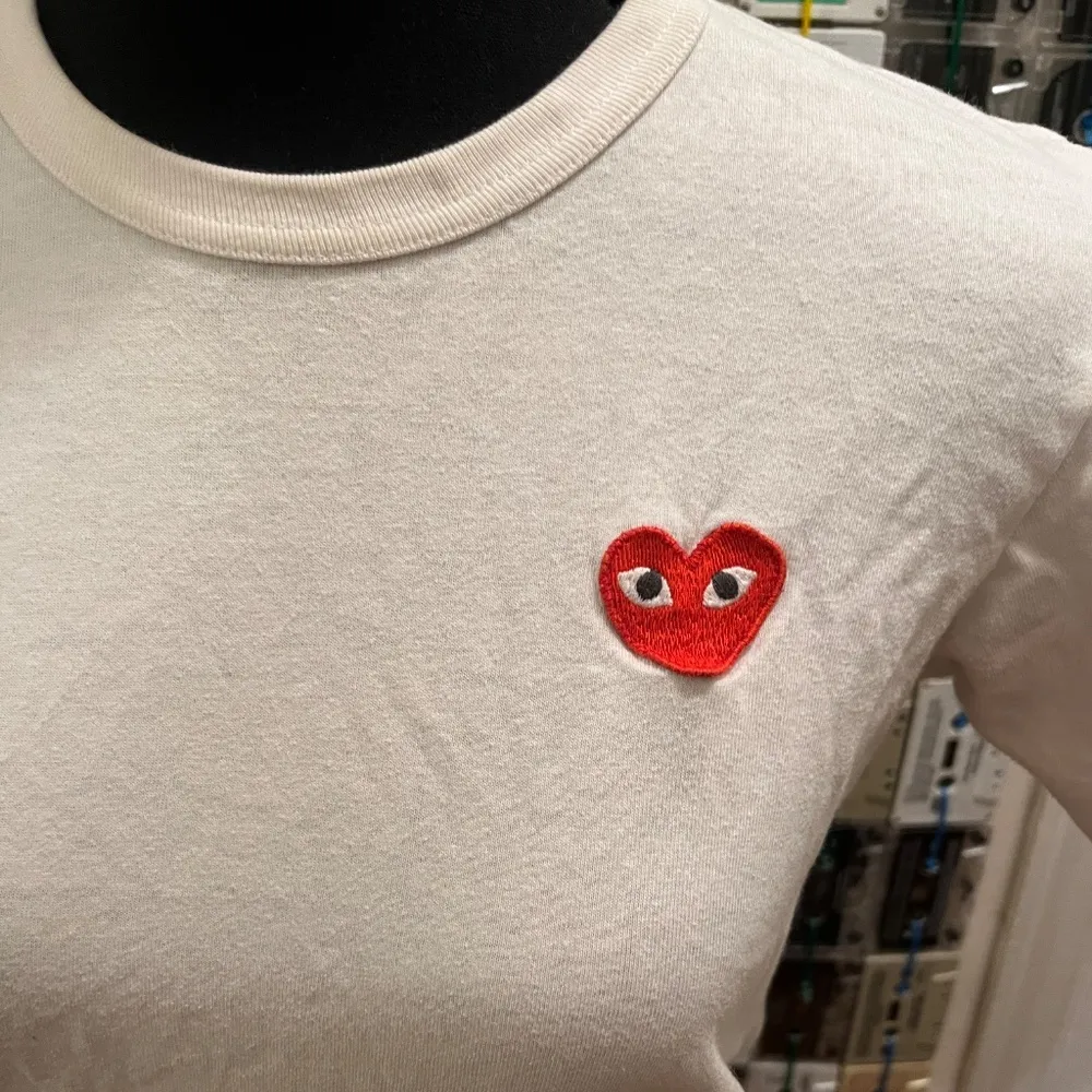 White Bottom Heart Tee - Image 2