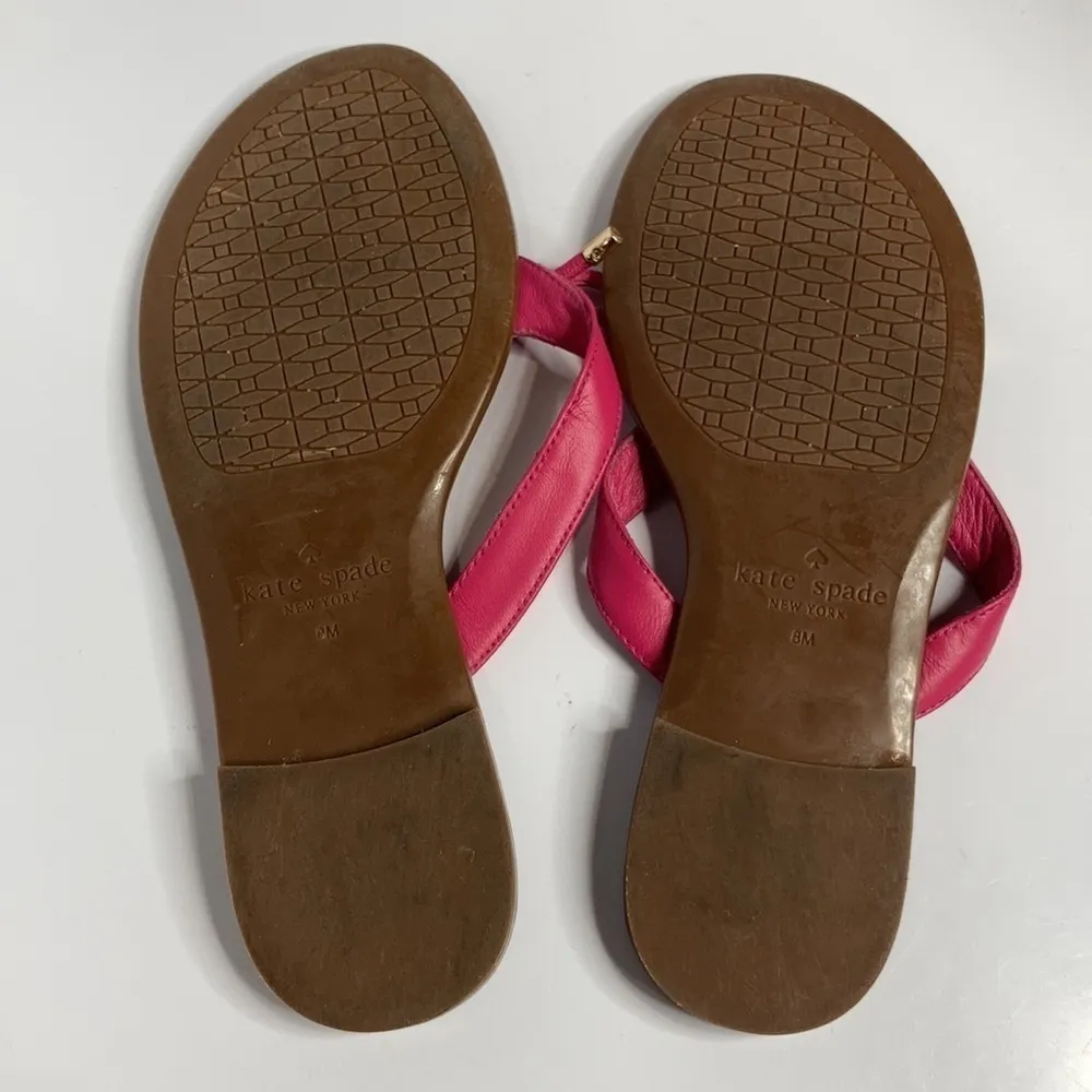 Kate Spade Charles sandals flip flops size‎ 8 - Image 5