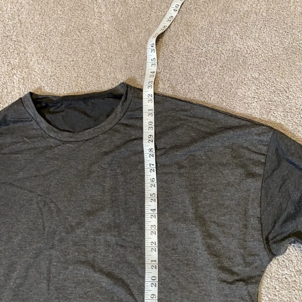 Women’s Casual Oversized Crew Neck Sweater with Hidden Pockets XL NWOT Gray - Image 8